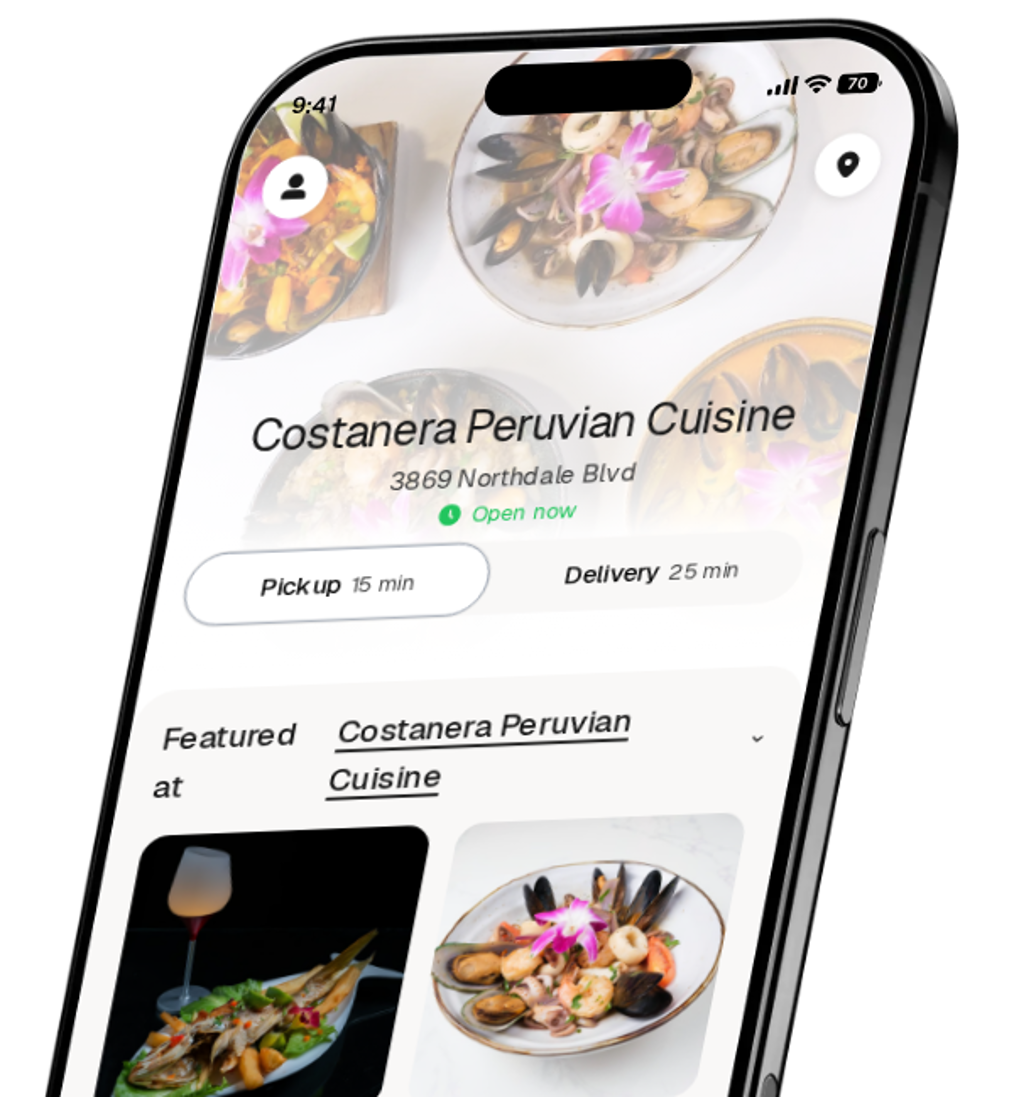 Costanera Peruvian Cuisine app preview