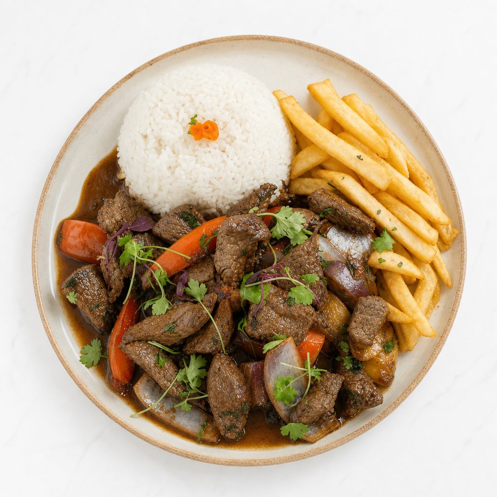 Lomo Saltado.