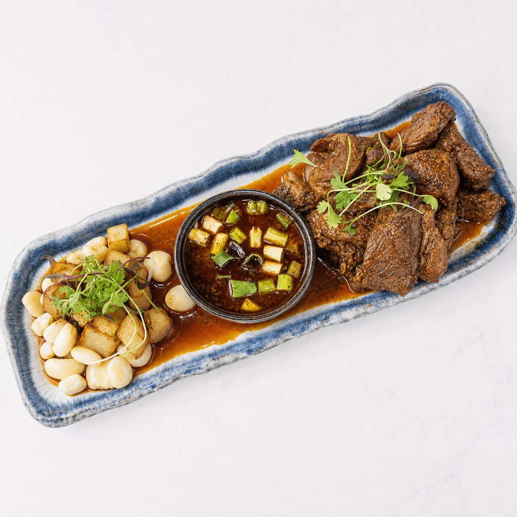 Anticucho de Carne - Beef Tenderloin Anticucho.