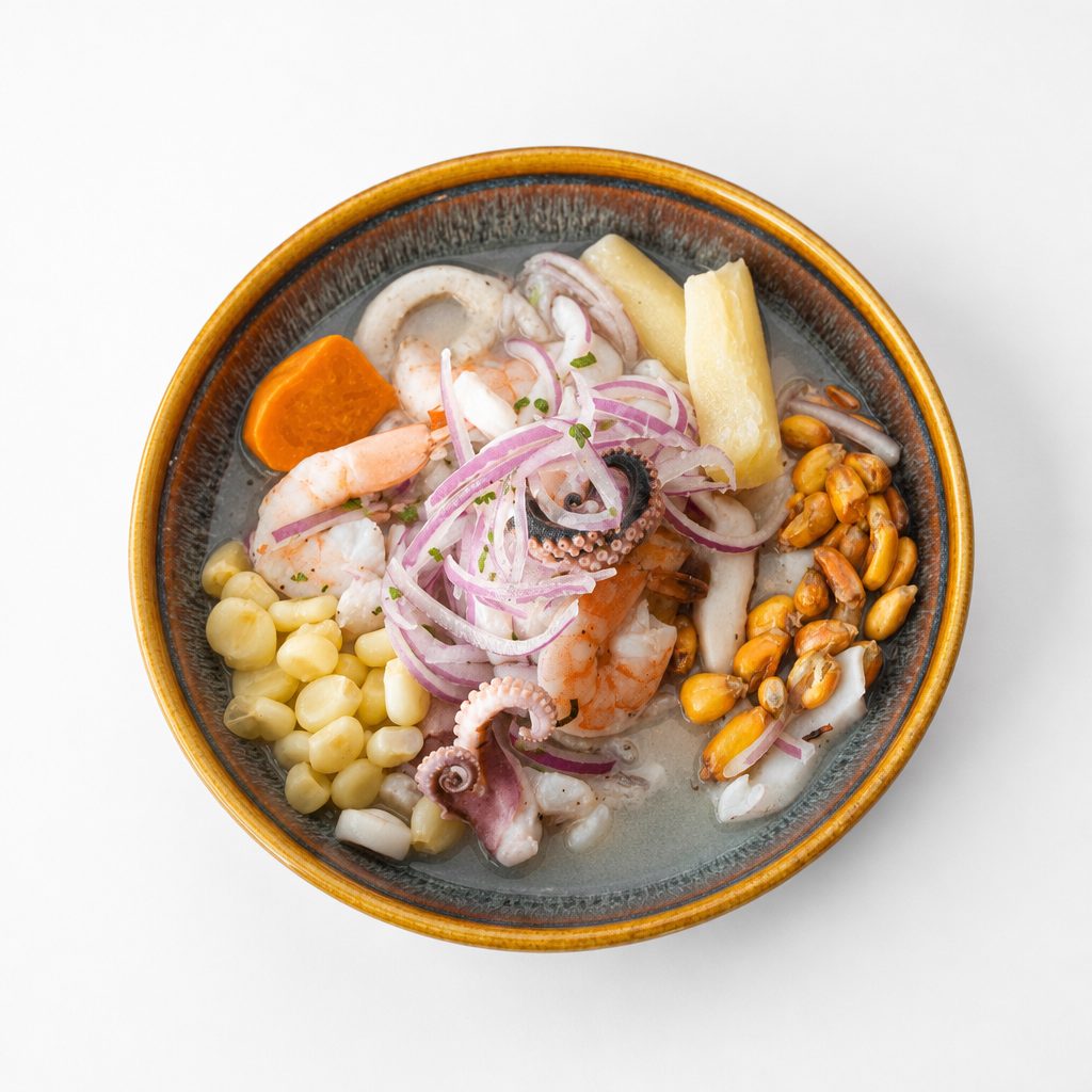 Ceviche Mixto.