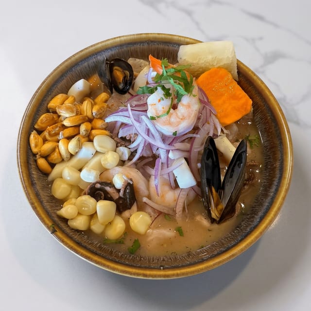 Ceviche Mixto.